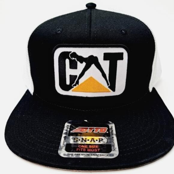 Stripper CAT Heavy Equipment Operator Dancer Enthusiast Retro Vintage Style Hat main image 6